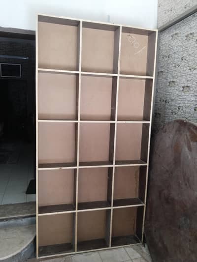 2 Wooden Display Racks 8×4 Strong & Spacious Good Condition