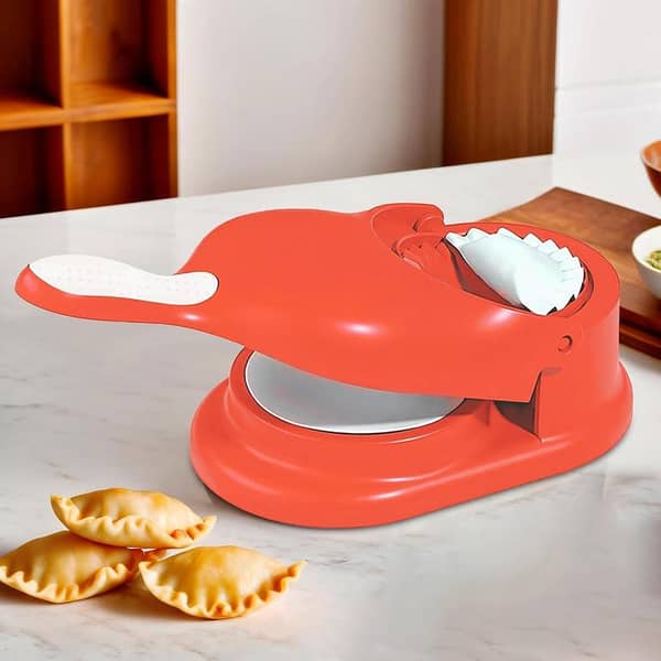 2 in 1 Samosa & Kachori Dumpling Maker Large Size Press Mould for Samosa, Kachori, Momos, Gujia, Empanada