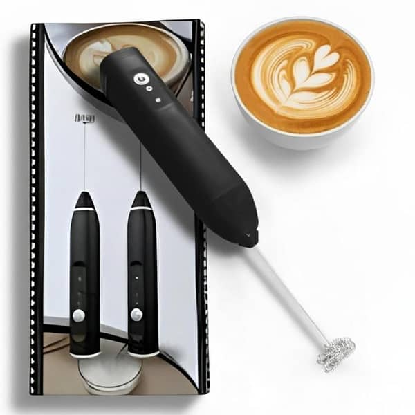 Electric Coffee Beater, Rechargeable Milk Frother, Egg Beater and Hand Mixer for Coffee and Baking (Atmad PK)