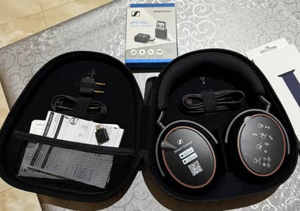 Sennheiser Momentum 4 Wireless + BTD 700 Bluetooth Adapter | open box