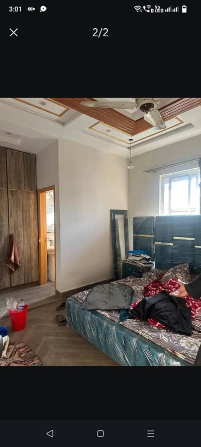 Furnished room with bath electricity free except Ac(03277342171)
