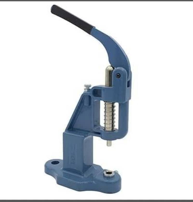 Button machine for fabric button 1