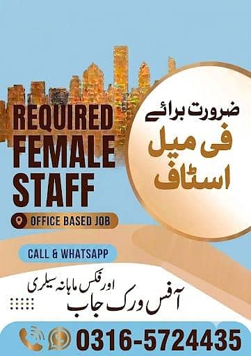 Required female Staff
