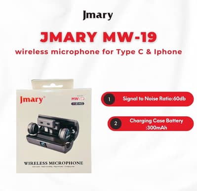Jmary MW-19 Dual Wireless Microphone