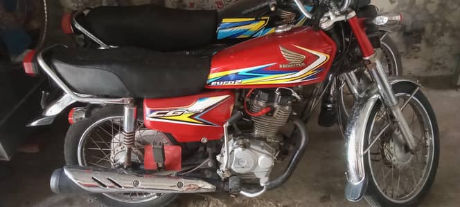 TOTAL GENUINE HONDA CG 125 MODEL 2019 ARJENT SEAL