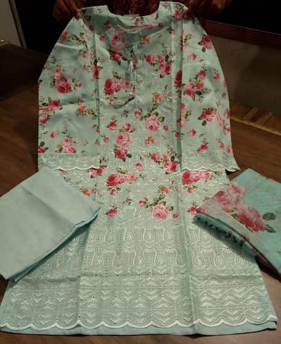 Swiss Cotton Printed / Embroidery 3pc Collection