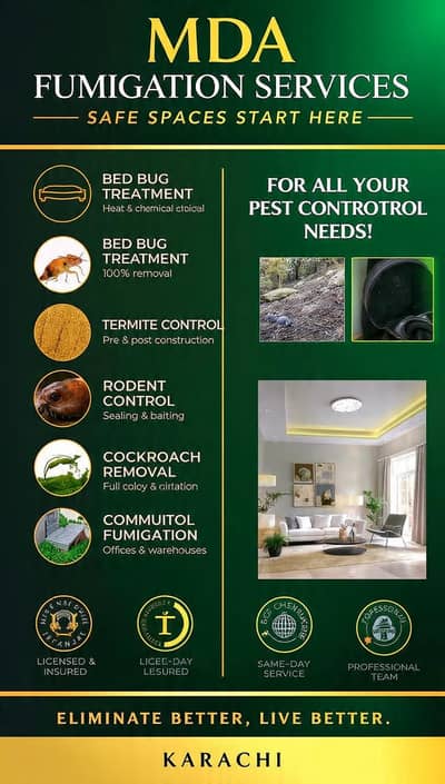 MDA fumigation services