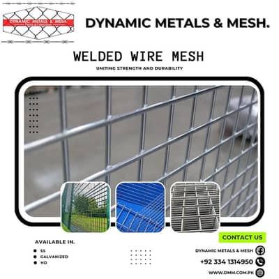 Weld Mesh, Chain Jali, Razor blade wire, Barbed Wire, Hesco Bags, Mesh