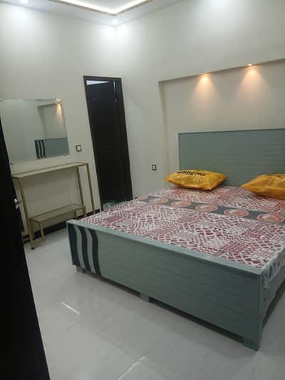 Brand New Fully Furnished 1 Bed Portion on the 2nd floor for Rent in Johar Town R3 Block | Near Shaukat Khanum Hospital