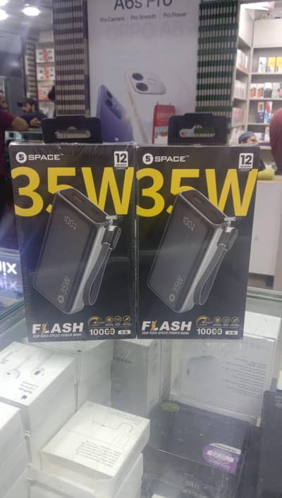 Space 35W Flash 10k powerbank