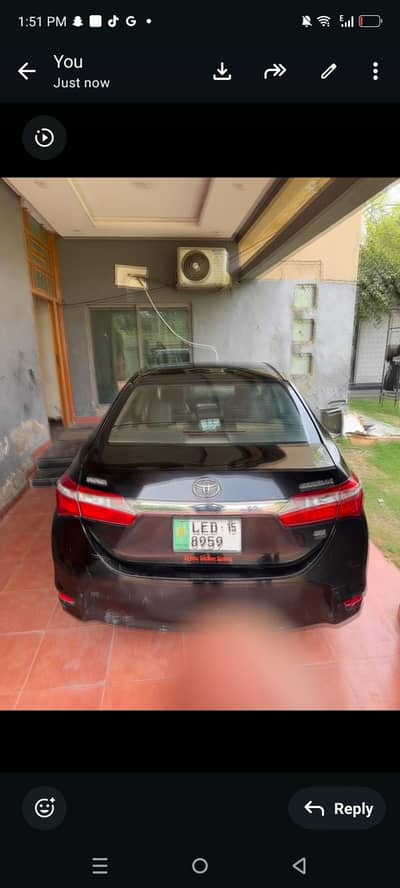 Toyota Corolla XLI 2015