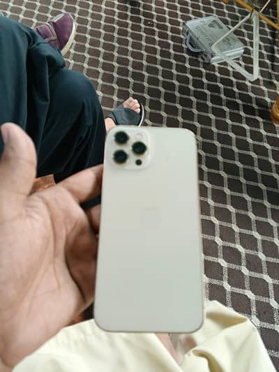 Apple iPhone 12 Pro Max Gold color PTA approved with box