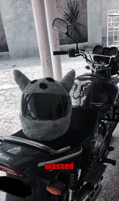 Bunny Helmet. . . . Silver Color