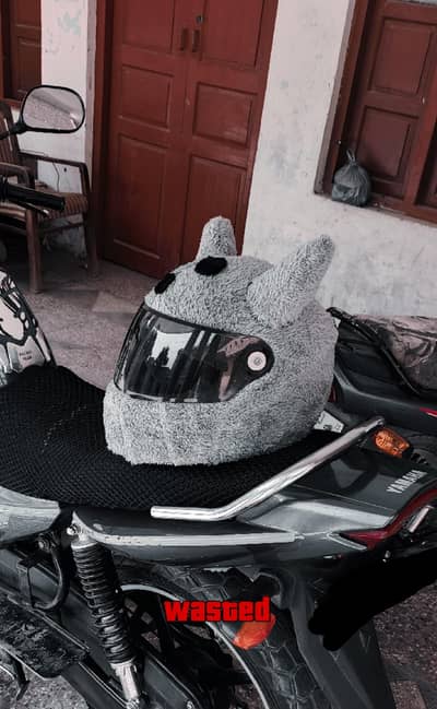 Bunny Helmet. . . . Silver Color