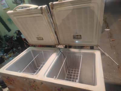 Deep freezer double door All ok condition
