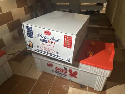 1000w ups and 270 amp battery 4 mounts use
