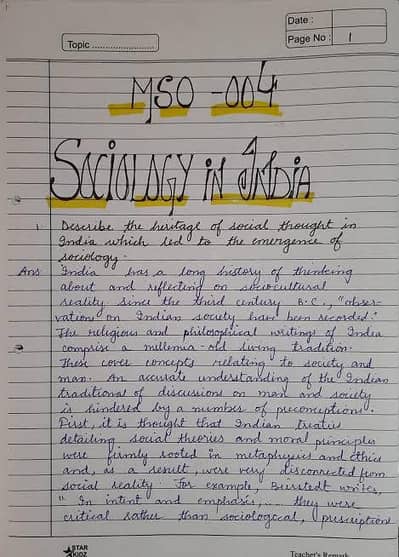 Assignment writing
