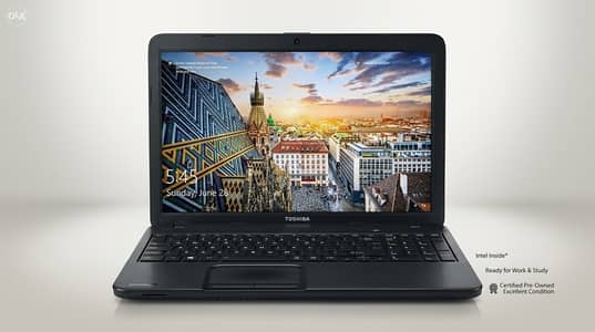 TOSHIBA LAPTOP 8 GB RAM (500 GB HDD)