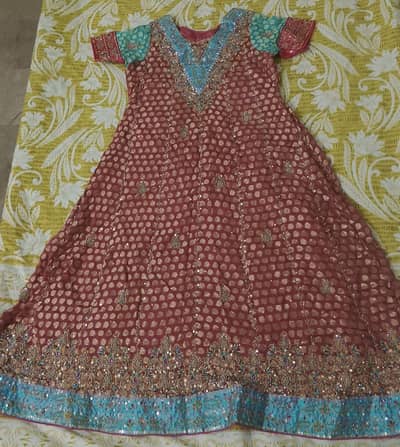 Beautiful Embroidery Bridal Dress