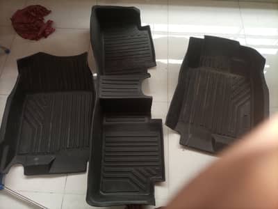 TPE car mats best quality Honda civic 2021 k mats urgent sale