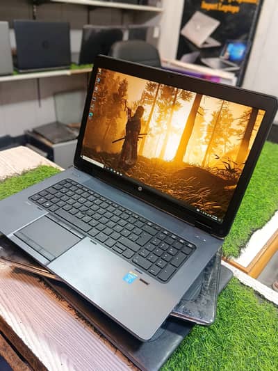 HP Zbook Core-i7 HQ Gaming laptop 4GB Nvidia Quadro Graphic Card