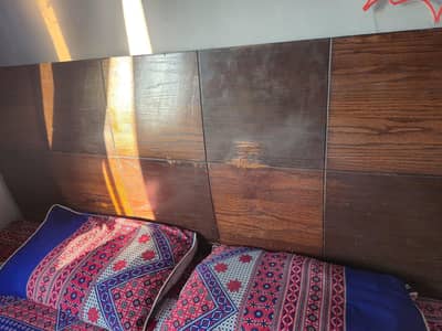 King Size Bed Set with Dressing Table & Side Tables for Sale