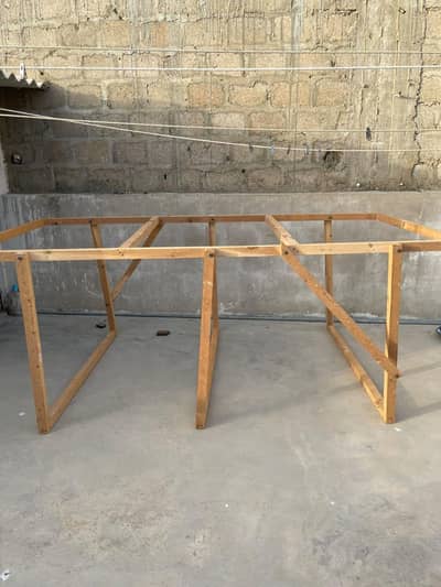 Wooden Fabric Paint / Aari Work Frame with Stand - 3 meters - durable