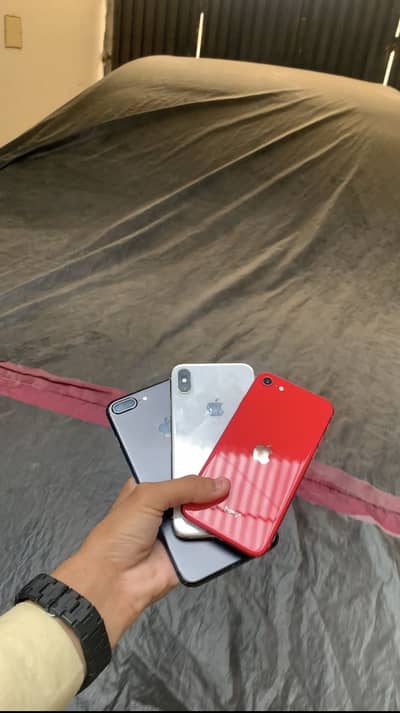 Apple iPhone X , 7 plus or se 2020