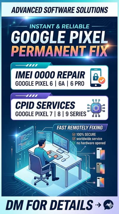 Google Pixel 6/6a/6pro imei 0000 permanent fix
