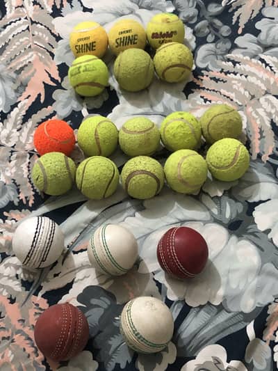 Tennis balls for Cricket