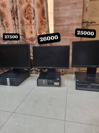 3 PC for sale with all accessories