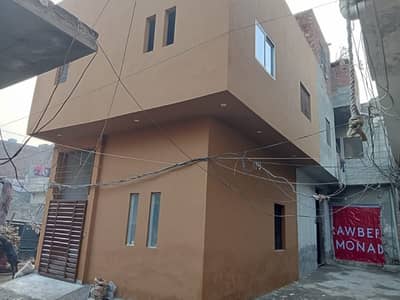 Near Military Account Society Collega Road Green Town, Lahore  Near 1.5 Marla 2 Storey Corner House For Sale Electricity Water