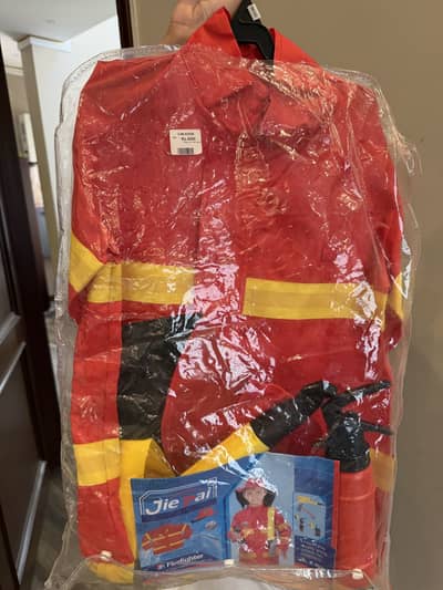 Fire fighter costume ( one size)