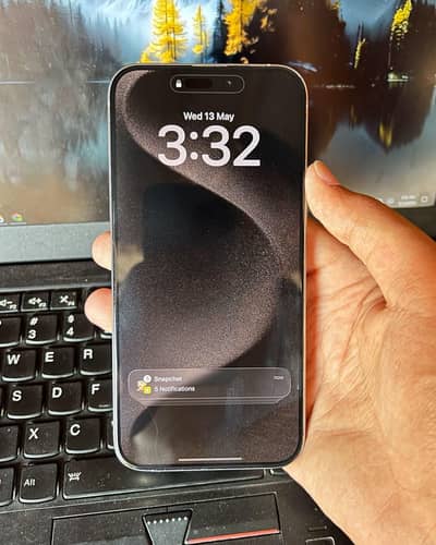 iPhone 15 Pro Max Factory Unlock 256GB Panel Change