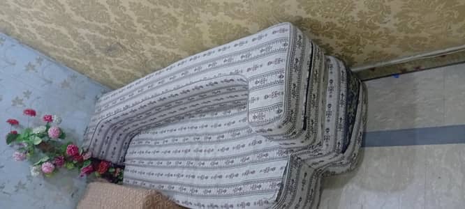 l shapes sofa and 1 sofa cum bed and two seater sofa completer teno