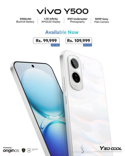 Vivo Y500 Box Packed
