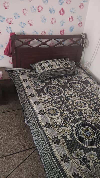 Shesham Wooden Single Bed
