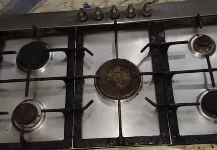5 burner stove