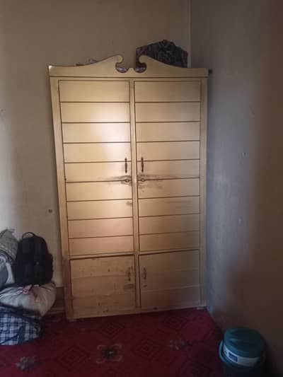 Wooden Almari wardrobe