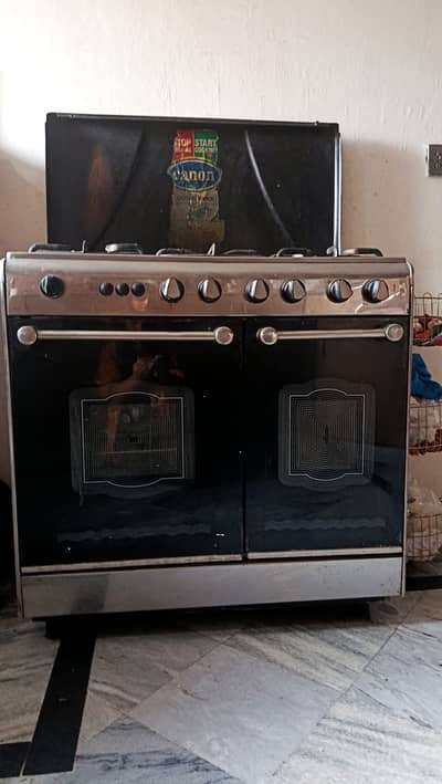 Canon Gas  Cooking Range with Oven & Grill  Durable Stainless Steel
