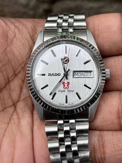 RADO AUTOMATIC PURPLE HORSE 