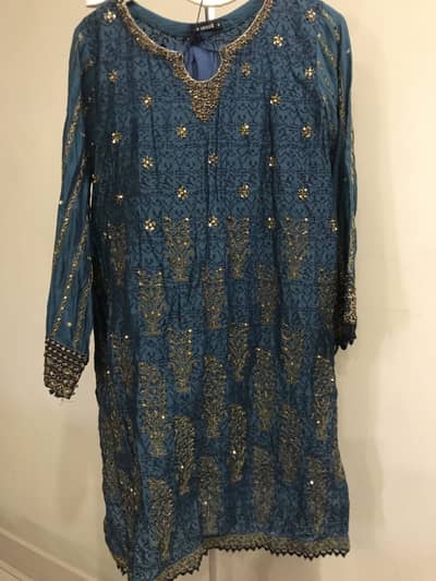 Dhanak 2ps embellished suit