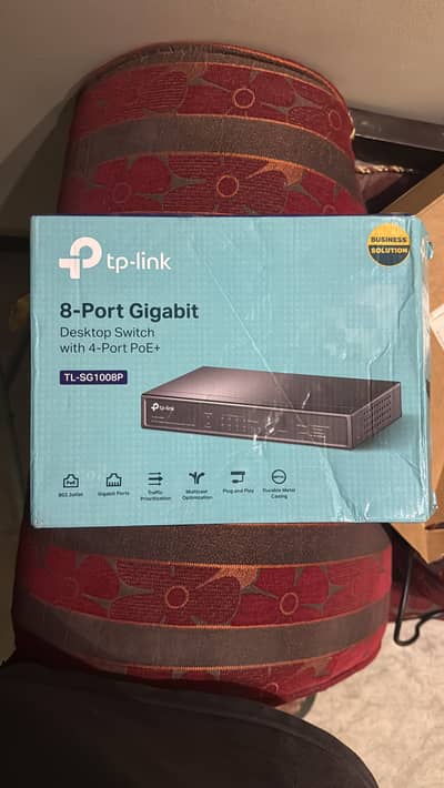 8-Port  TL-SG1008P