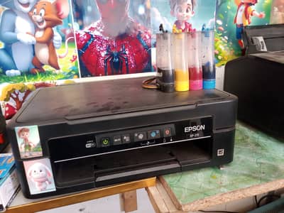 Epson XP-215 with sublimation ink +Mug Heat press good condition