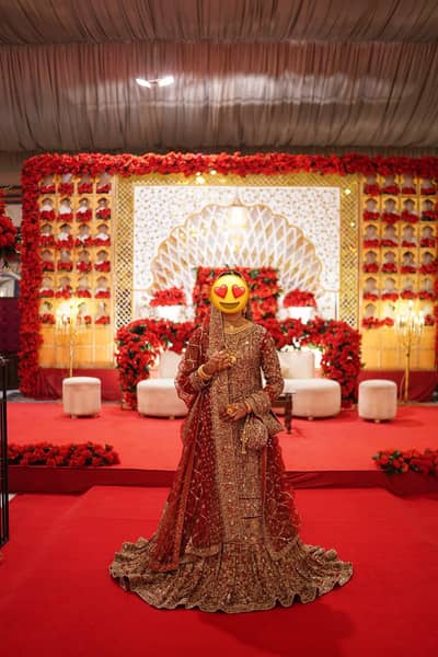 Luxury Designer Bridal Barat Dress for sale
