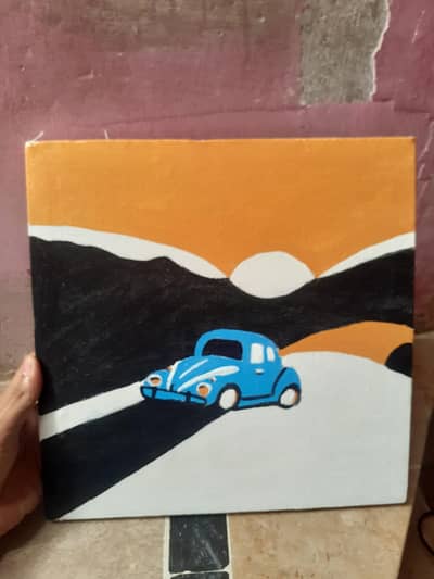 Handmade Acrylic Canvas Painting | 10×10