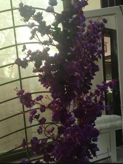 artificial flowers pot