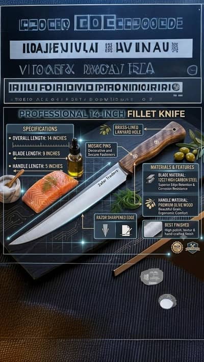 Best Quality Handmade Fillet knife