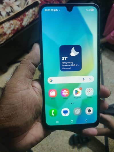 Samsung Mobile A16 with box