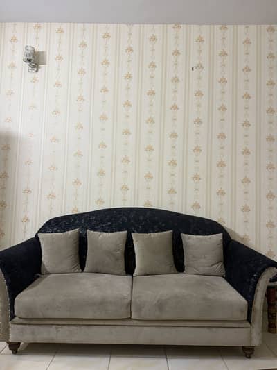 Habitt Luxury Wooden Sofa – Premium Quality Craftsmanship